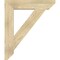 Ekena Millwork Traditional Slat Rough Sawn Bracket, Douglas Fir, 6"W x 34"D x 40"H BKT06X34X40TRA06RDF - alternate 2